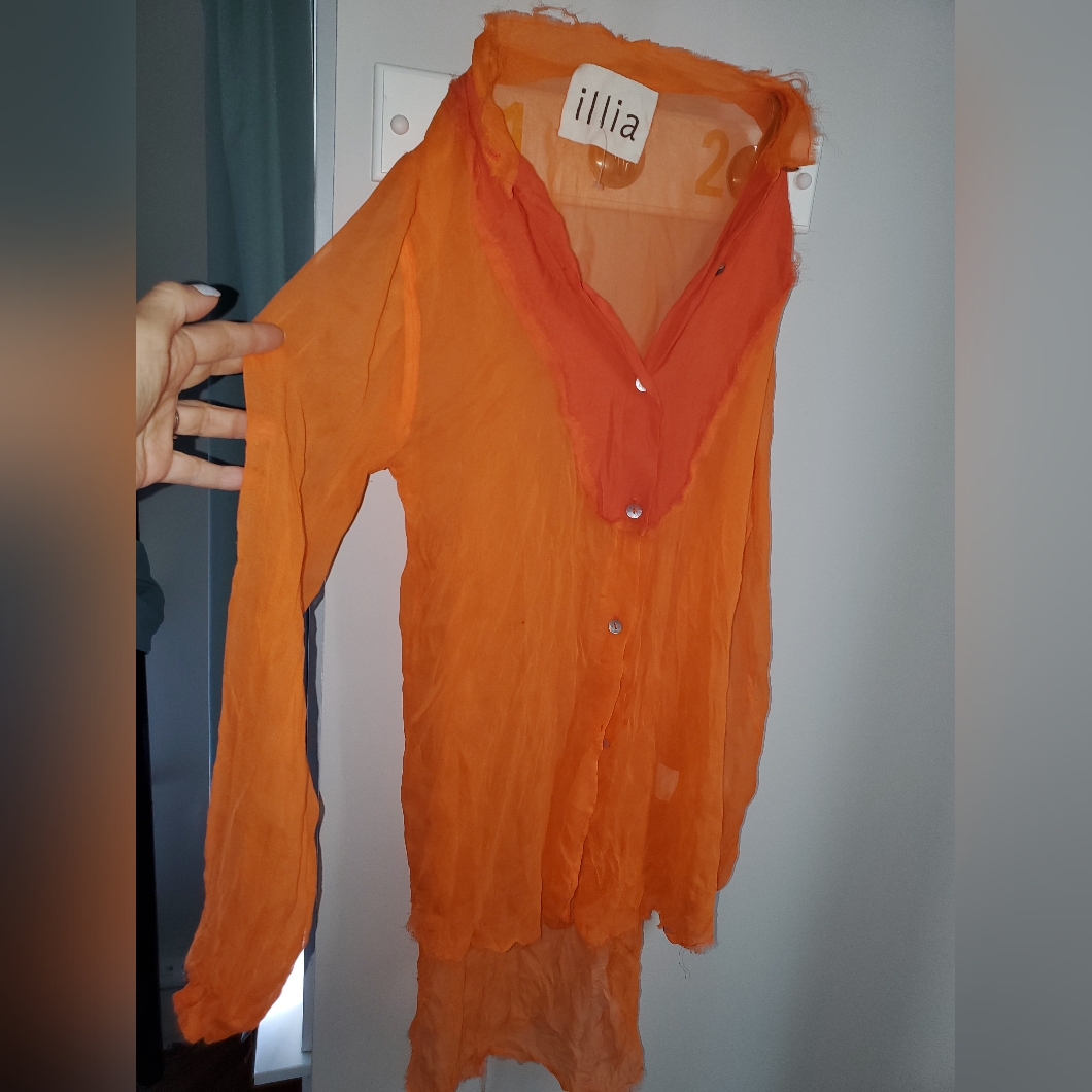 Nwot Sz 2 Illia Sheer Blouse